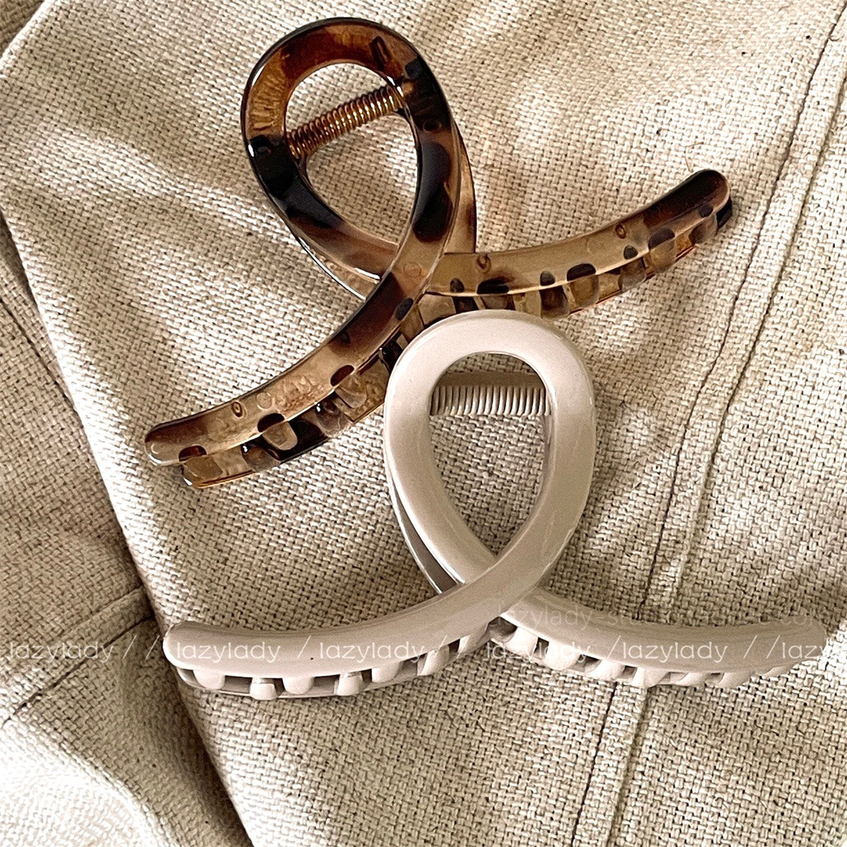 Deep-Tooth Claw Clip - Medium to Thick Hair (3 Colors)
