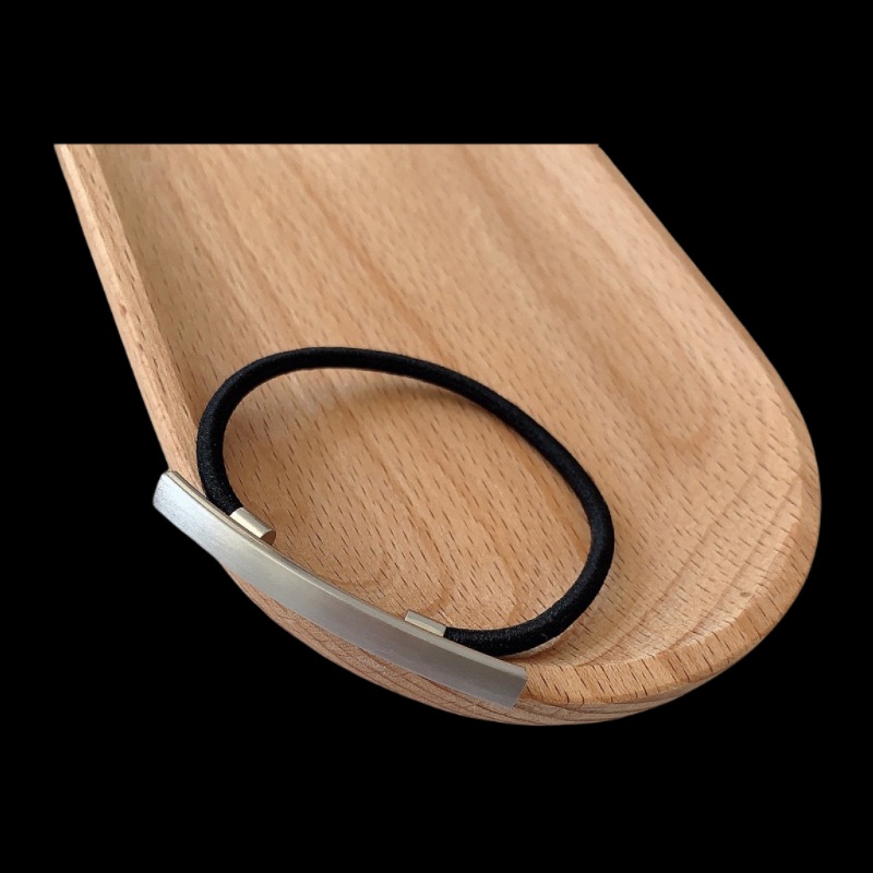 Minimalist Alloy Hair Tie - Gold or Silver
