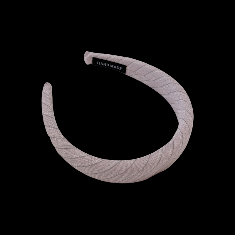 French Textured Headbands - Minimalist Stripe Collection (5 Neutral Tones)