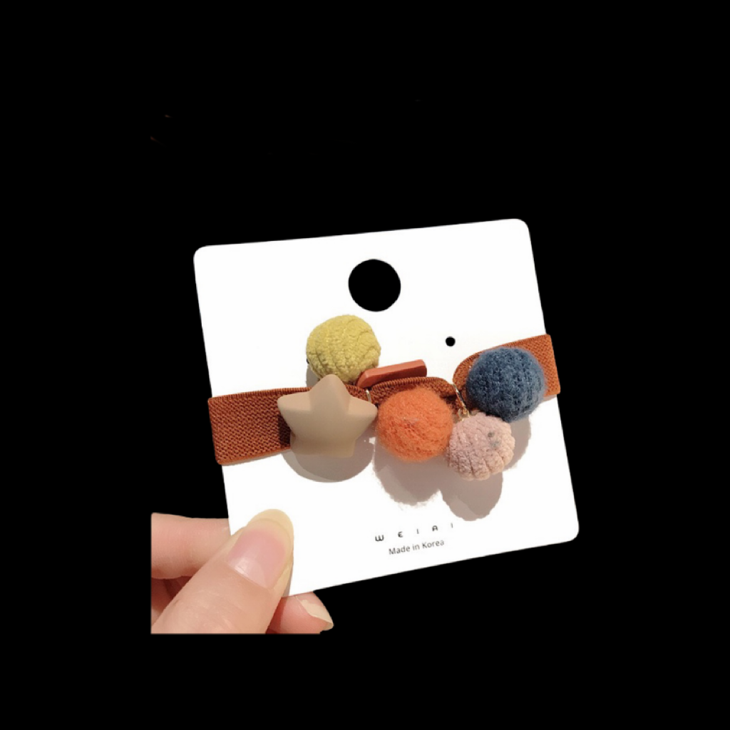 Korean Star Hair Ties - Cute & Stretchy