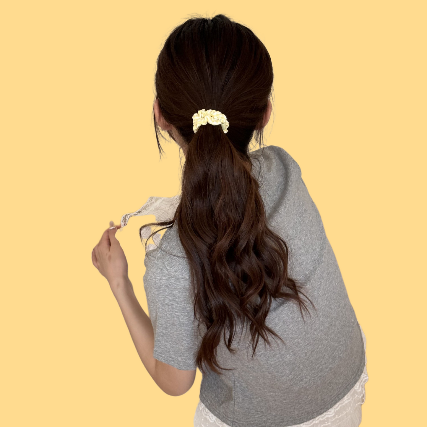 Style Summer Checkered Hair Ties - 5 Colors