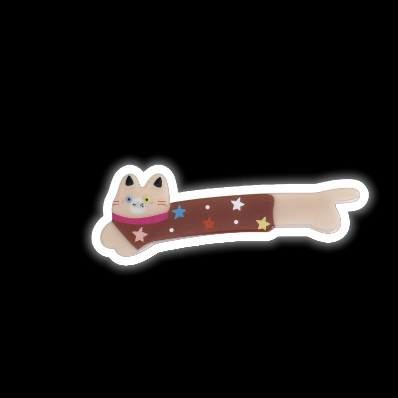 Meow Hair Clip - Cute Cat Snap Clip (6 Styles)