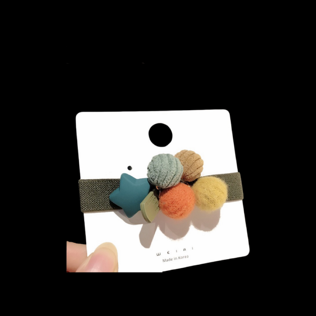 Korean Star Hair Ties - Cute & Stretchy