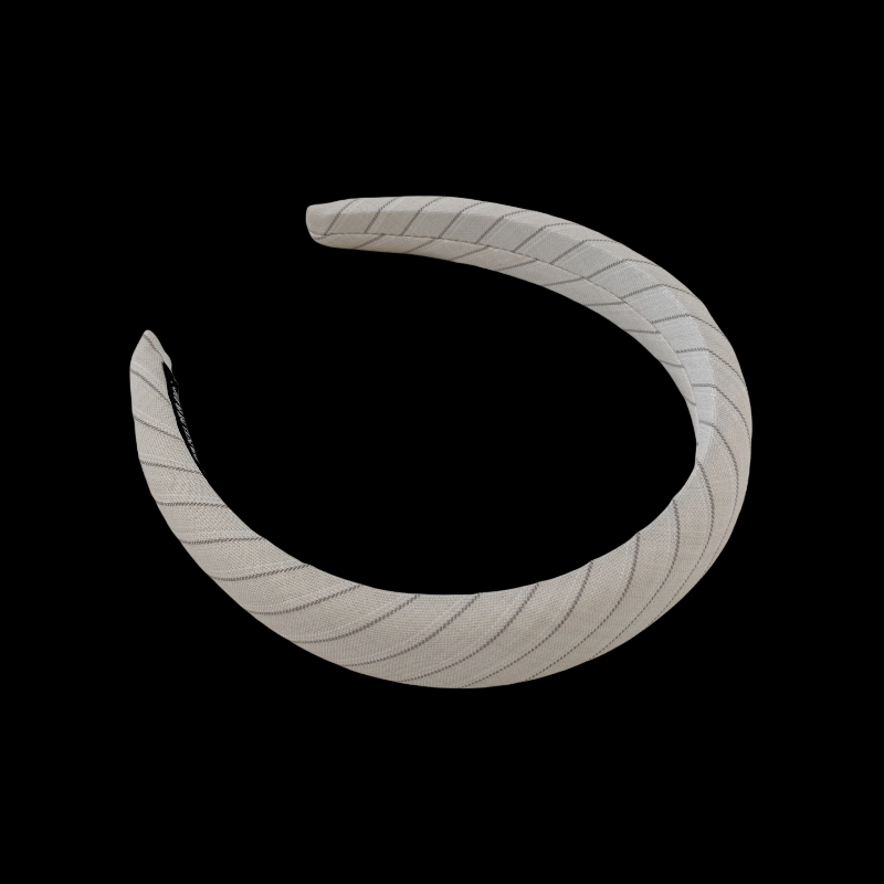 French Textured Headbands - Minimalist Stripe Collection (5 Neutral Tones)