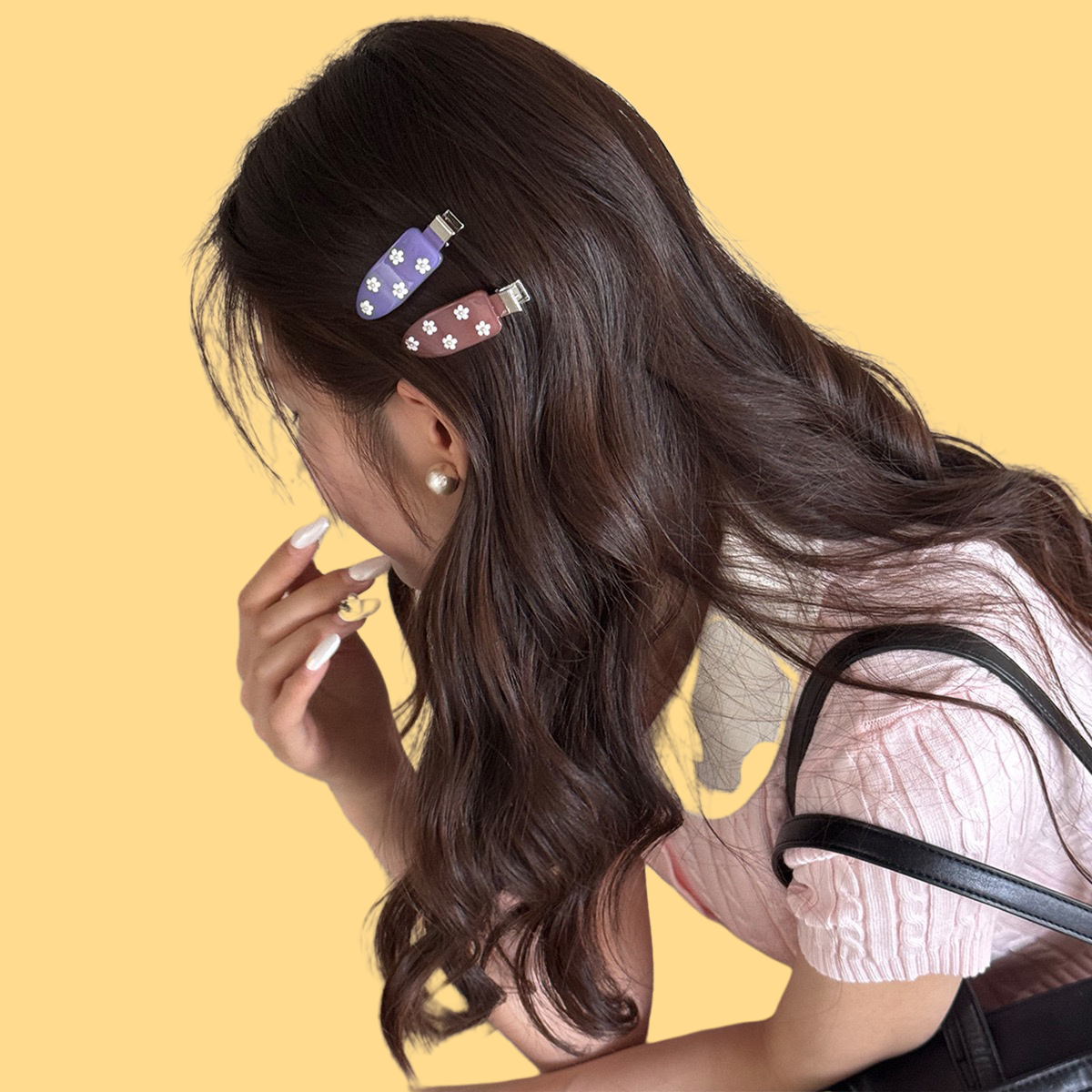 Candy Flower Hair Clip (6 Colors)