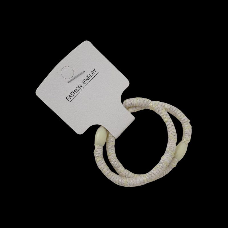 Monet's Garden Hair Ties - Premium Elastic Bands (5 Impressionist Colors)