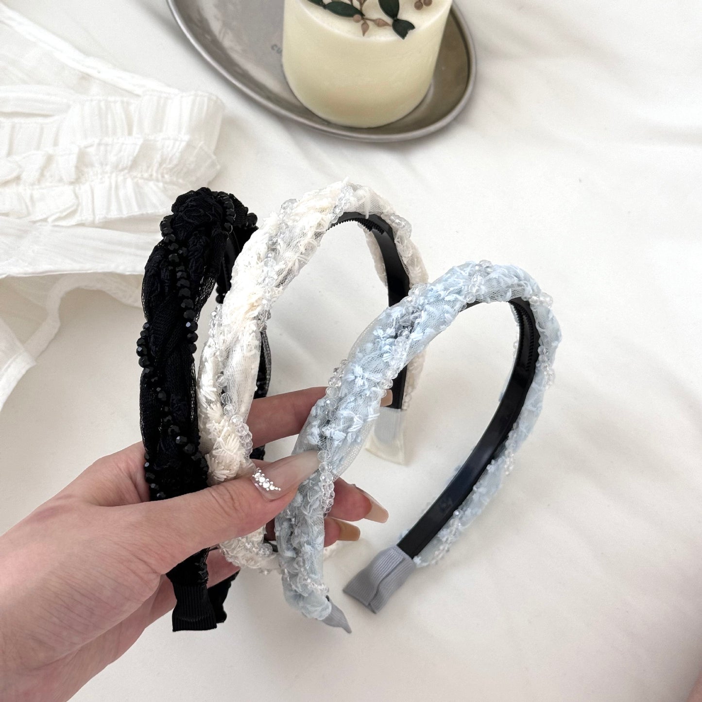 Europe Summer Headband - Woven Boho Hair Accessory (3 Colors)
