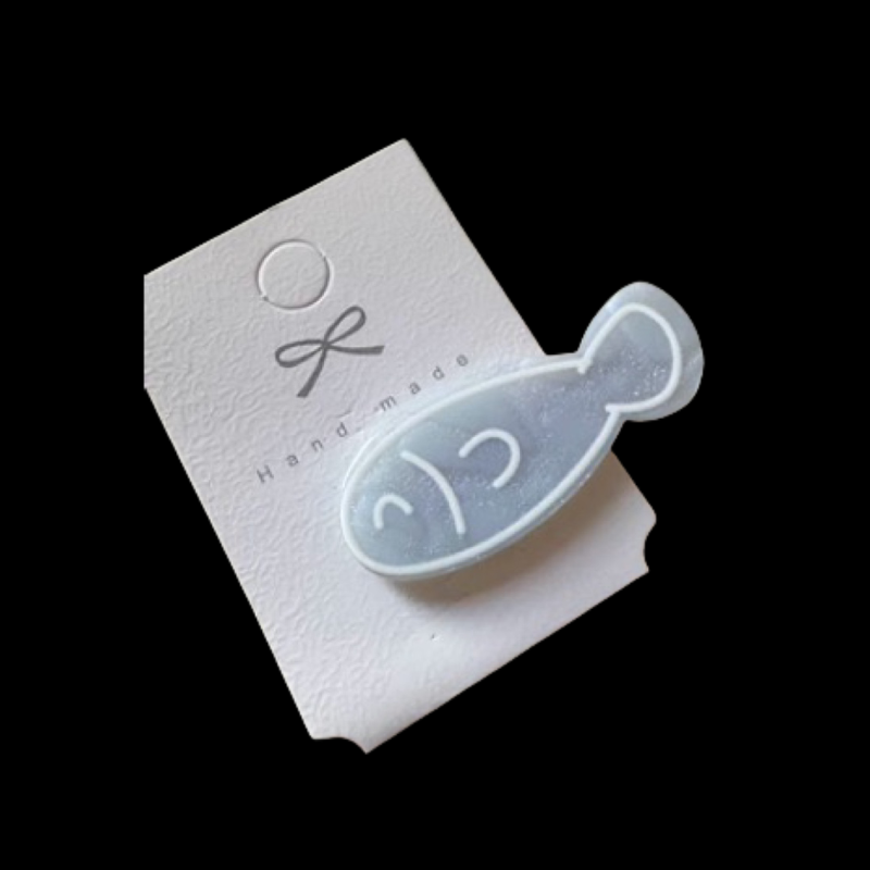 Cartoon Fish Hair Clips - Acrylic Bang Clips (9 Styles)