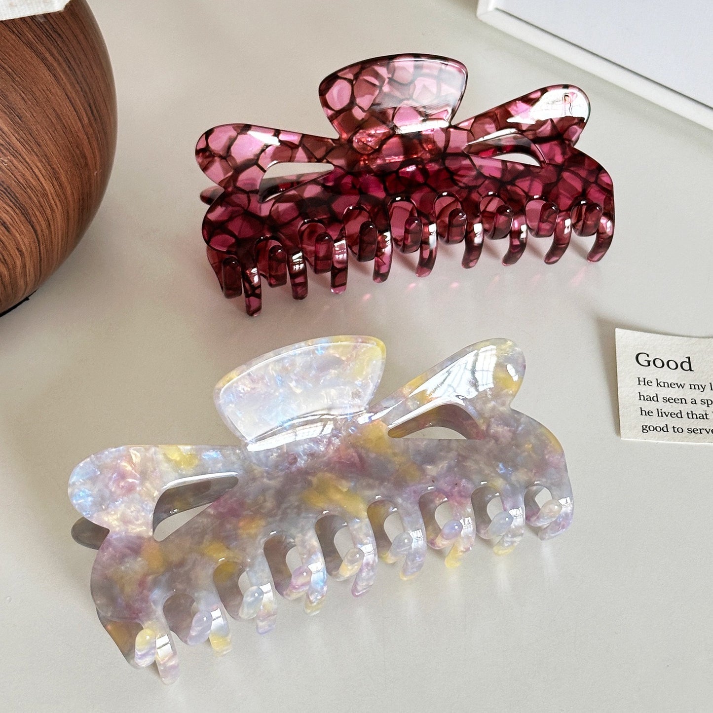 Extra Large Claw Hair Clip In Blending Color