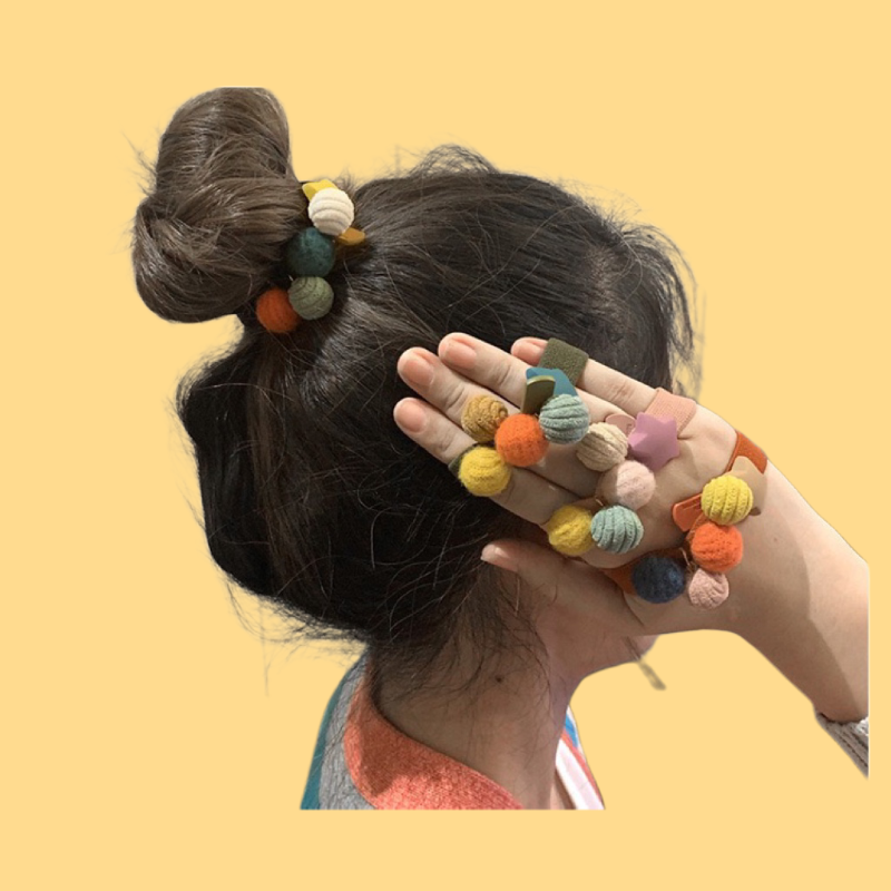 Korean Star Hair Ties - Cute & Stretchy