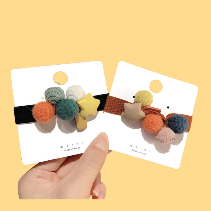 Korean Star Hair Ties - Cute & Stretchy