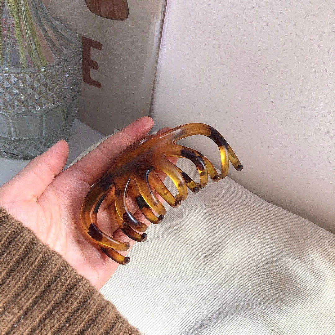 French Tortoiseshell Hair Claw - Oversized Clip (3 Styles)