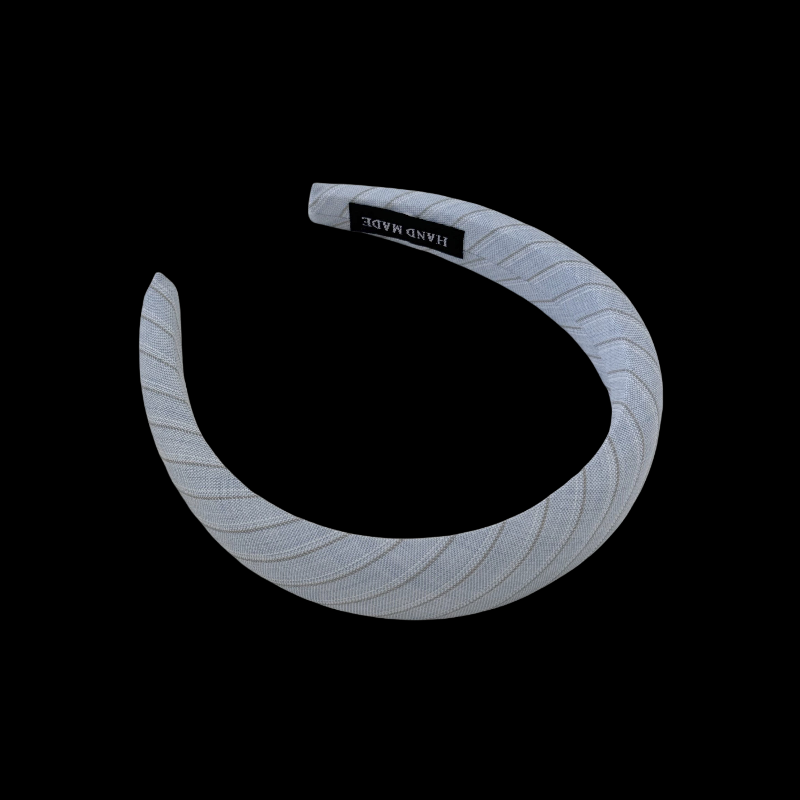 French Textured Headbands - Minimalist Stripe Collection (5 Neutral Tones)