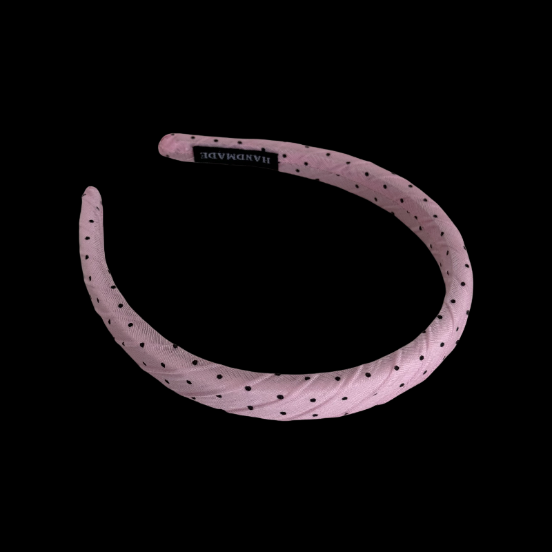 Bohemian Dot Headband - Crinkle Gauze Hairband (6 Colors)