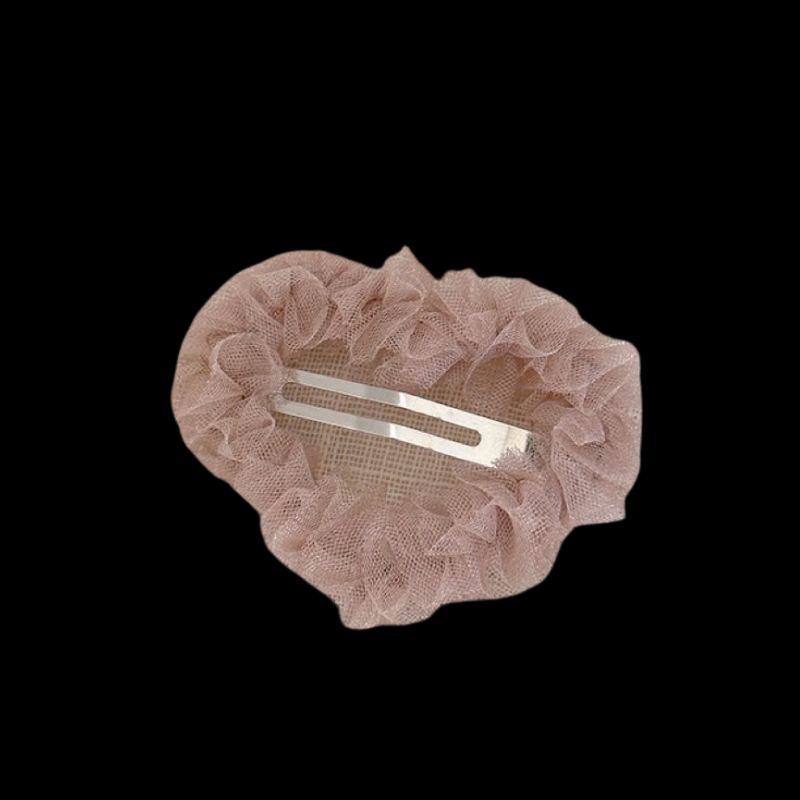 Cloud Love BB Hair Clip (Pink/Beige)