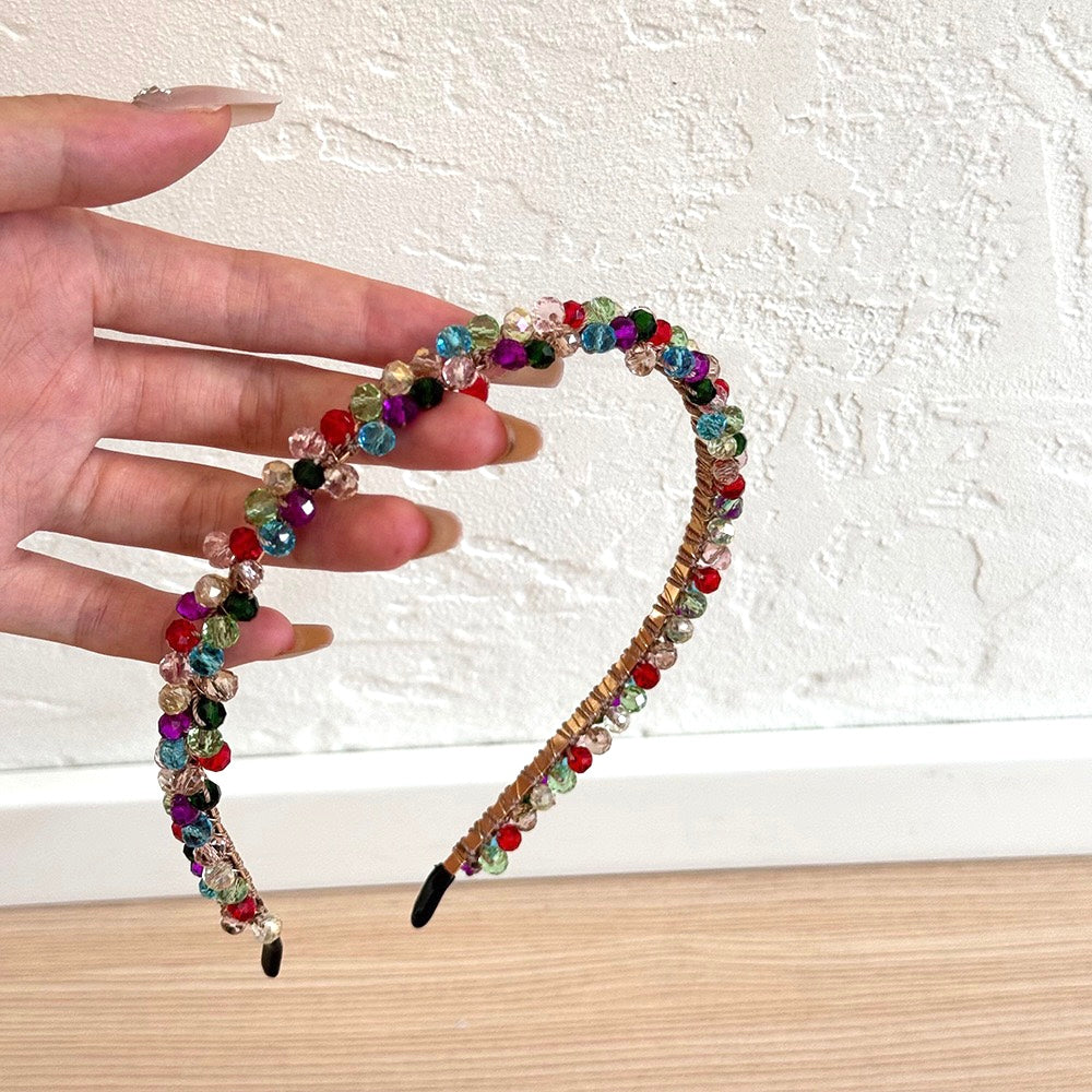 Europe Crystal Beaded Headband