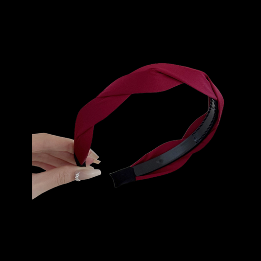 Bohemian Crinkle Dot Headband