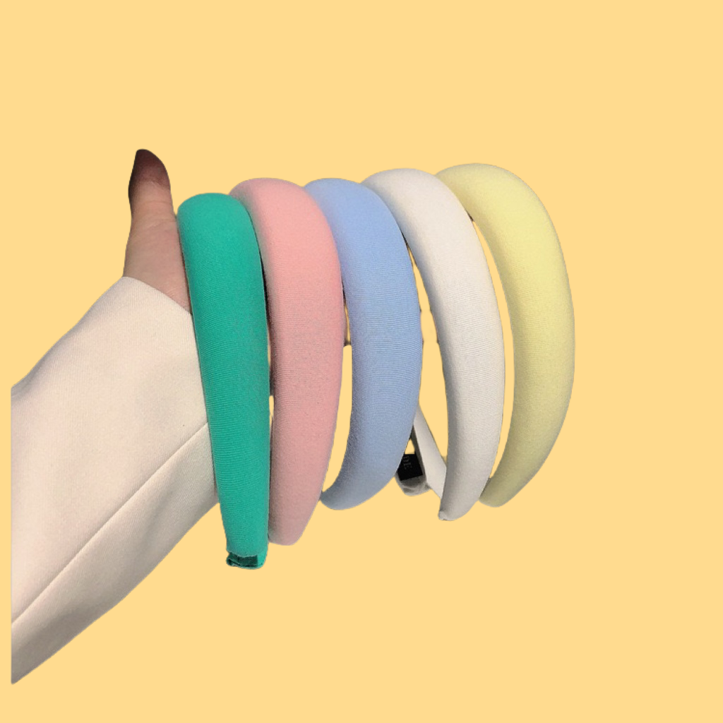 Candy Color Sponge Headbands