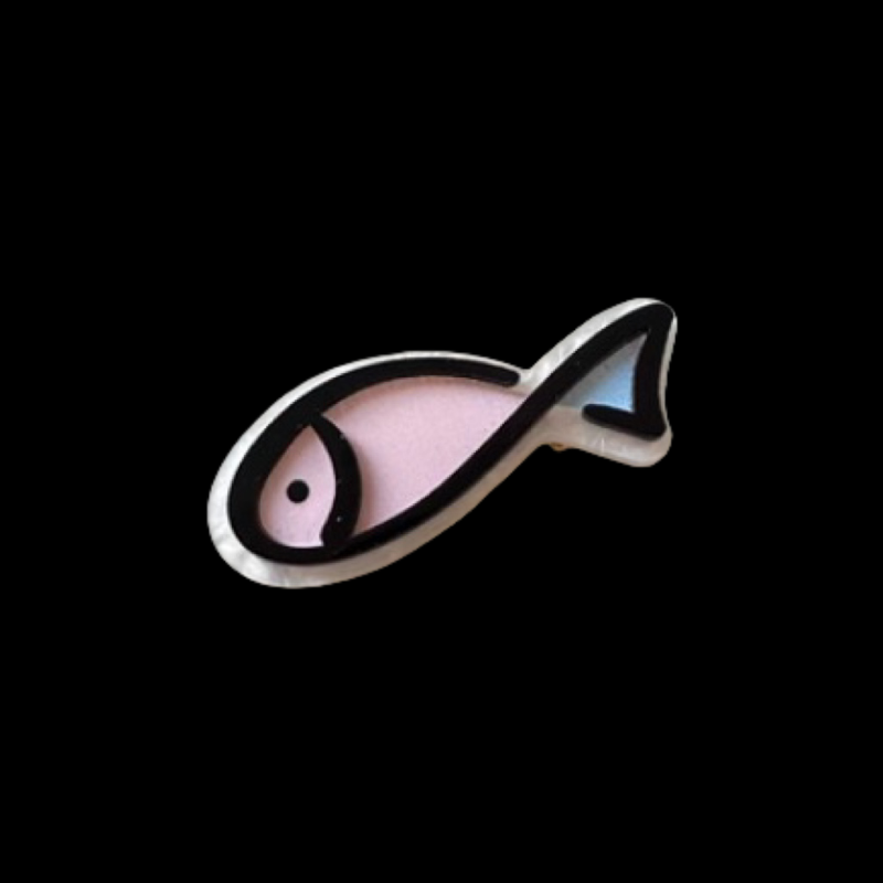 Cartoon Fish Hair Clips - Acrylic Bang Clips (9 Styles)
