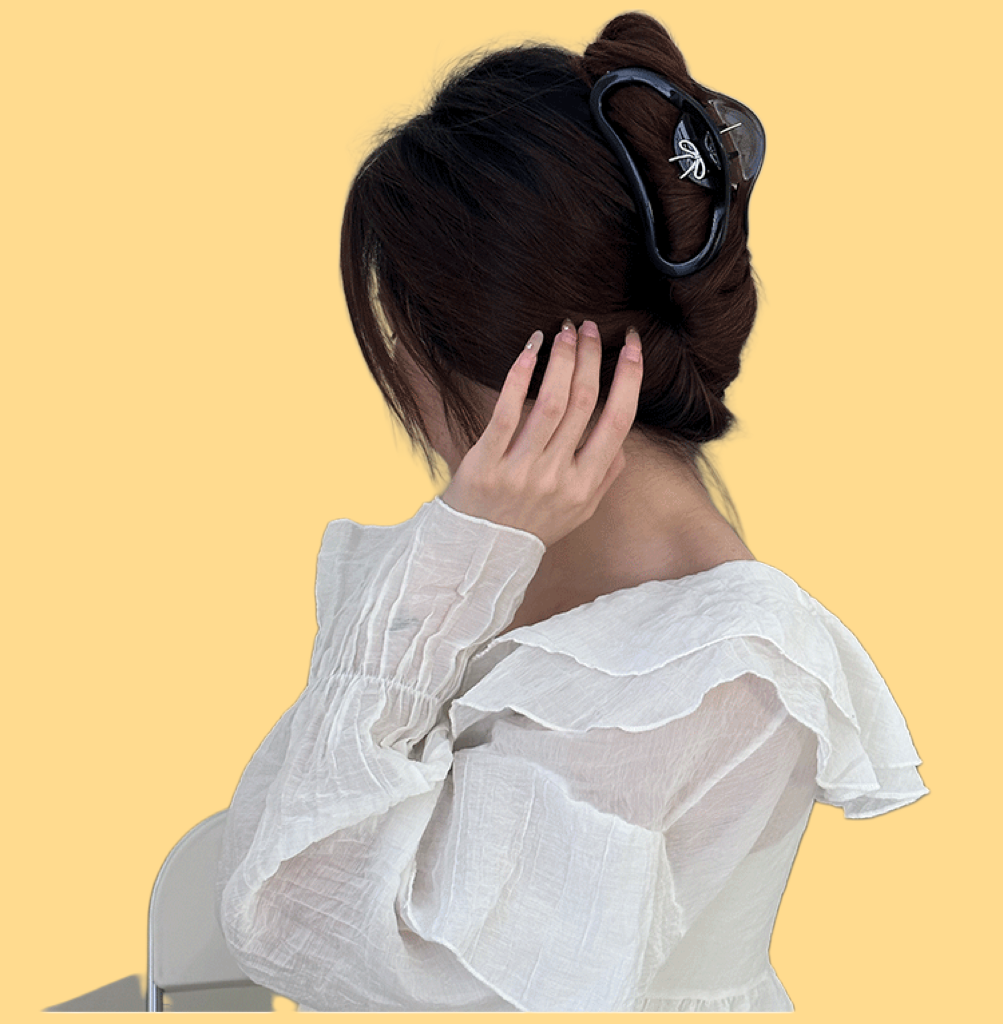 Jelly-Color Cloud Hair Claw (5 Colors)