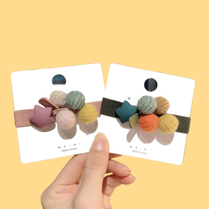 Korean Star Hair Ties - Cute & Stretchy