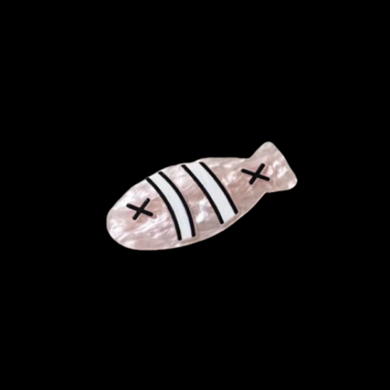 Cartoon Fish Hair Clips - Acrylic Bang Clips (9 Styles)