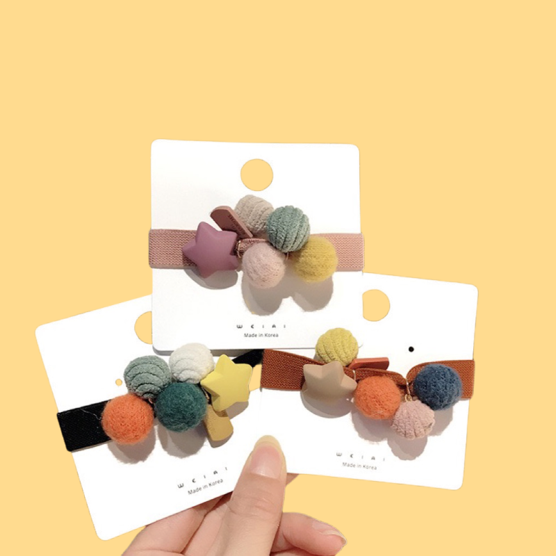 Korean Star Hair Ties - Cute & Stretchy