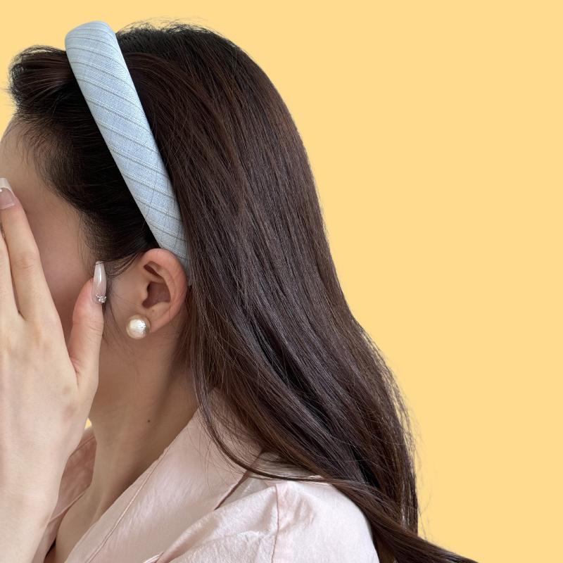 French Textured Headbands - Minimalist Stripe Collection (5 Neutral Tones)