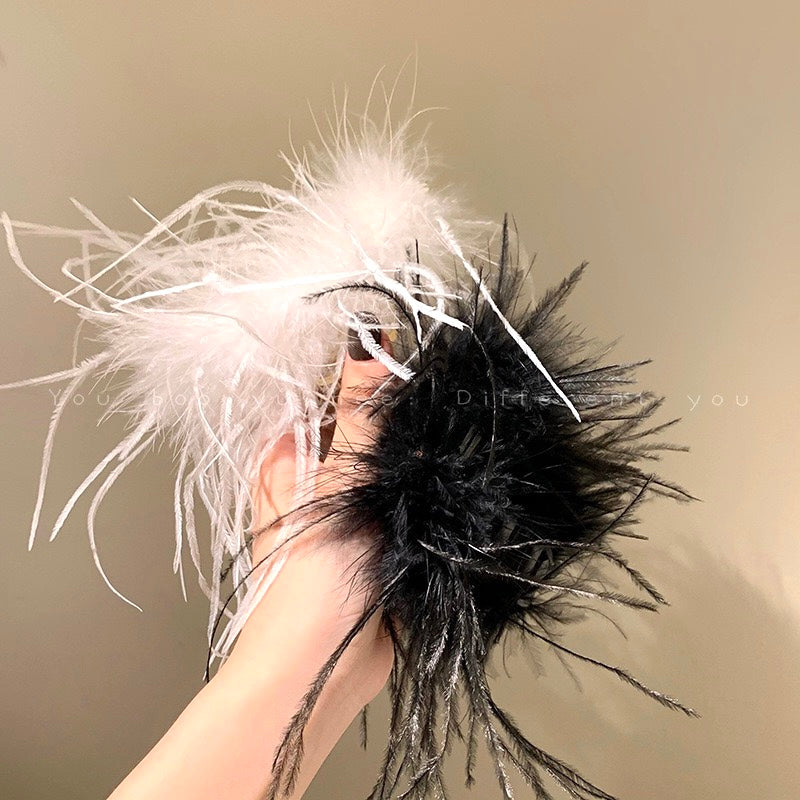 Feather Hair Claw