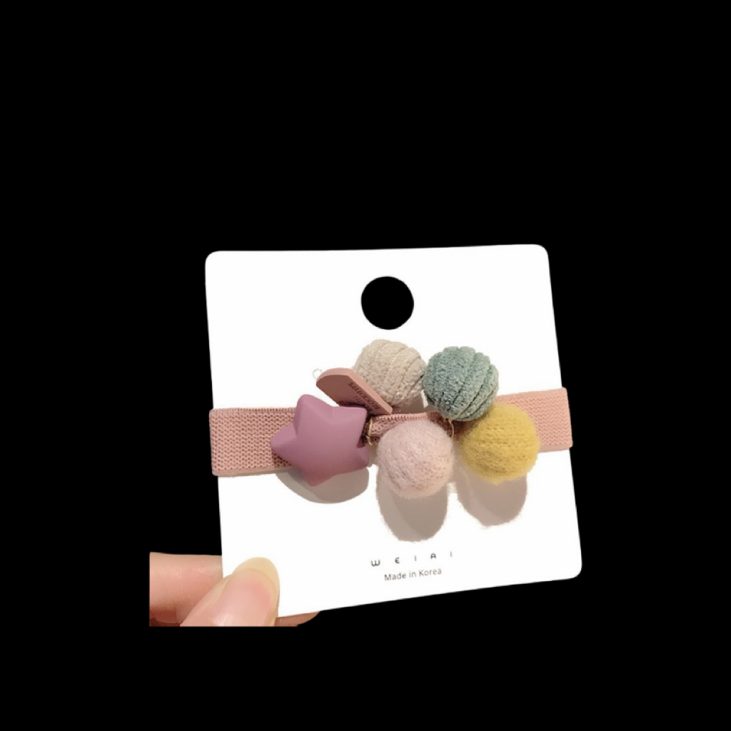 Korean Star Hair Ties - Cute & Stretchy