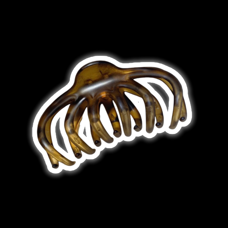 French Tortoiseshell Hair Claw - Oversized Clip (3 Styles)