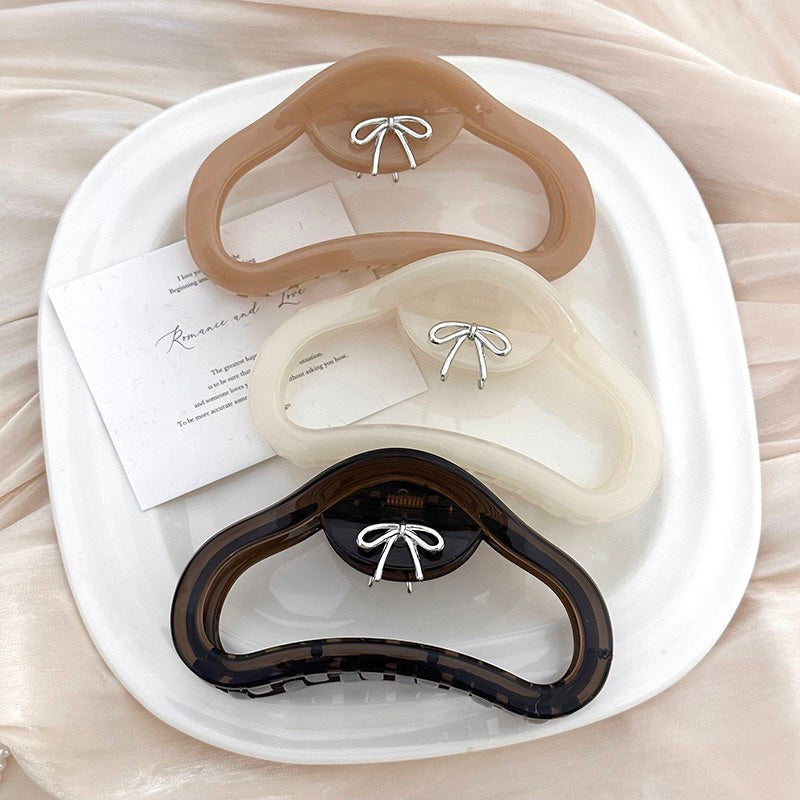 Jelly-Color Cloud Hair Claw (5 Colors)