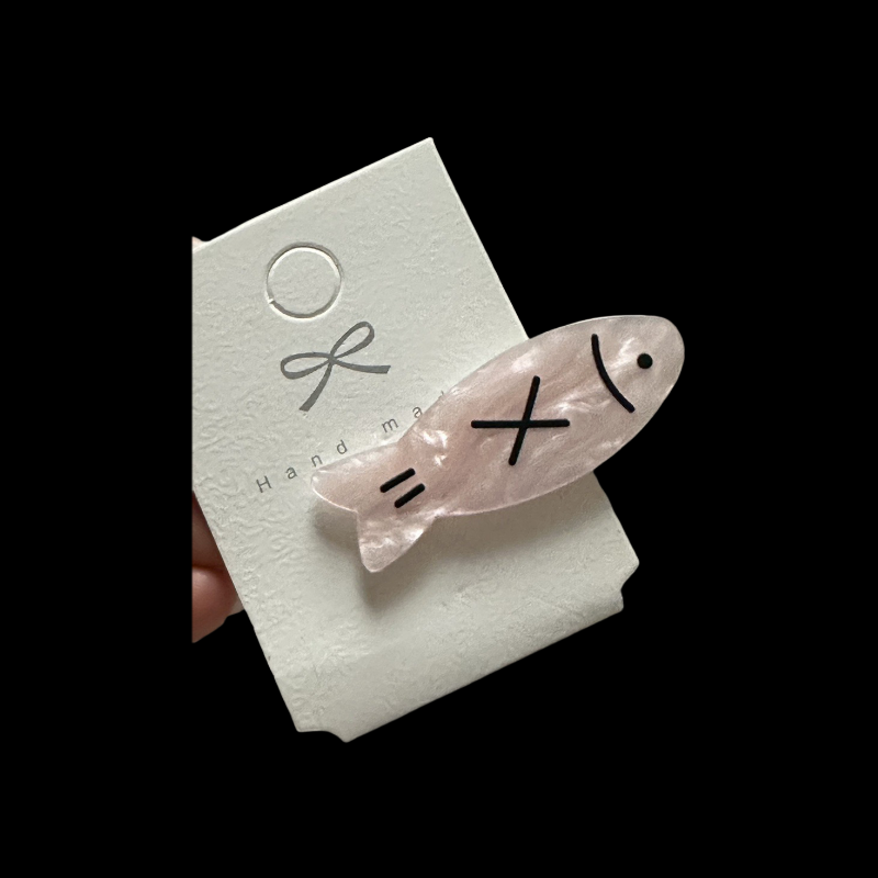 Cartoon Fish Hair Clips - Acrylic Bang Clips (9 Styles)