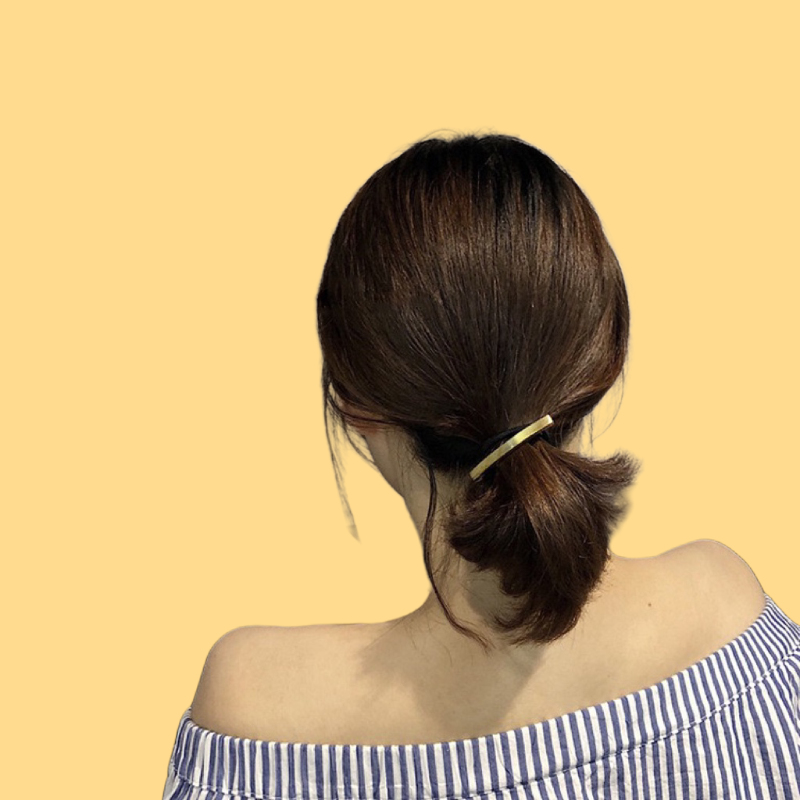 Minimalist Alloy Hair Tie - Gold or Silver