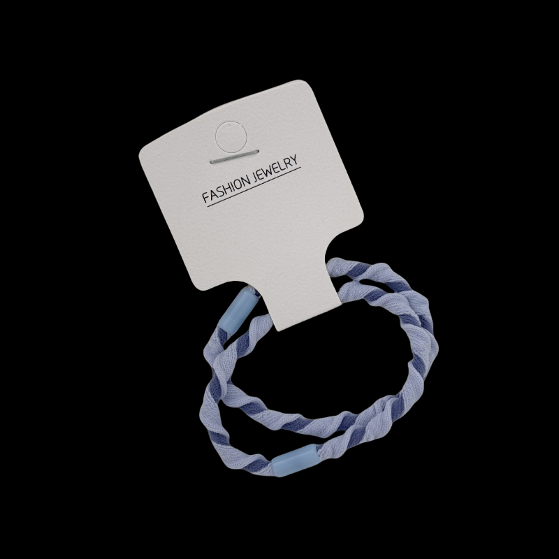 Braided Candy Hair Ties - High-Stretch Duo Pack (5 Playful Colors)