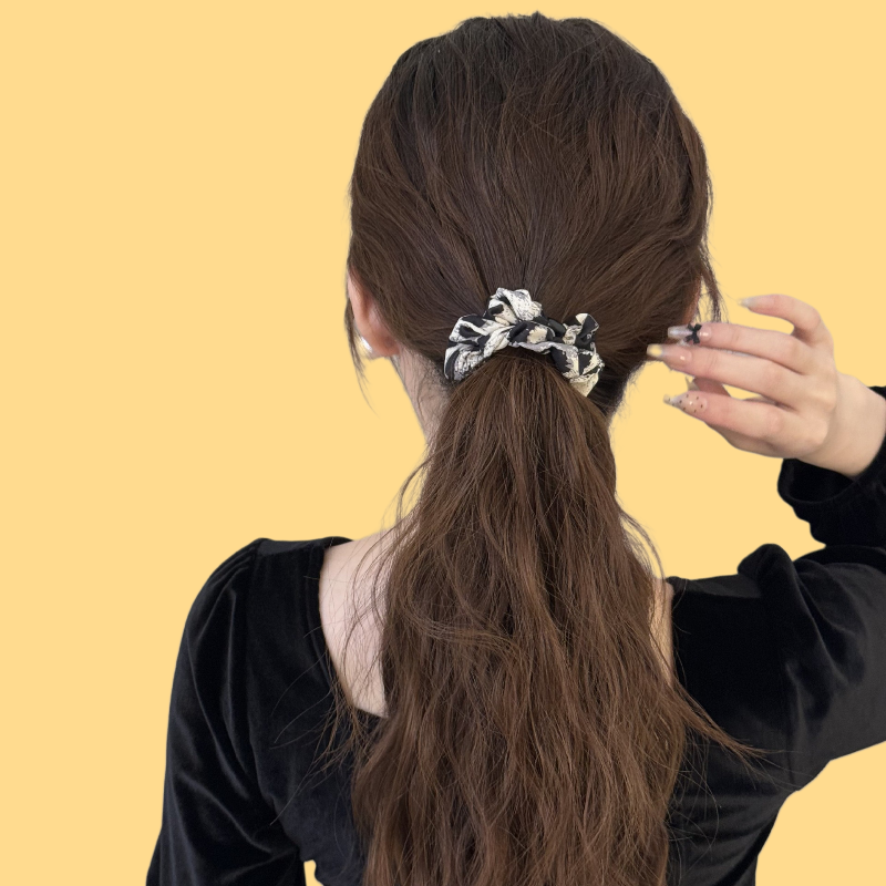 Leopard Print Hair Tie - Stretchy Scrunchies (3 Styles)