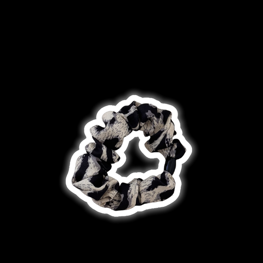 Leopard Print Hair Tie - Stretchy Scrunchies (3 Styles)