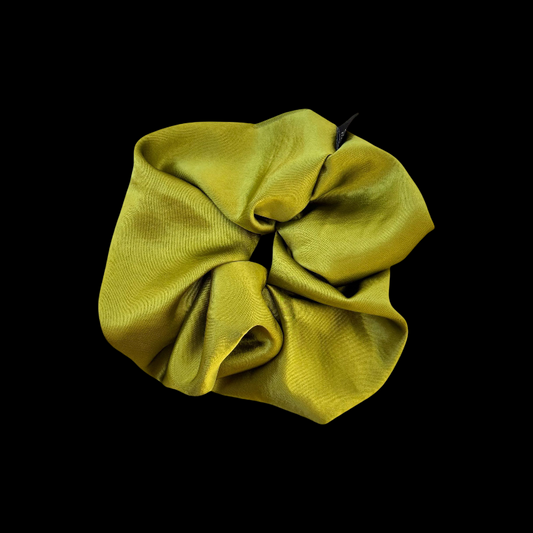 Vintage Green Scrunchie - Spring Hair