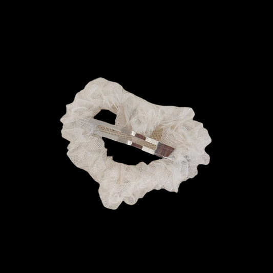 Cloud Love BB Hair Clip (Pink/Beige)