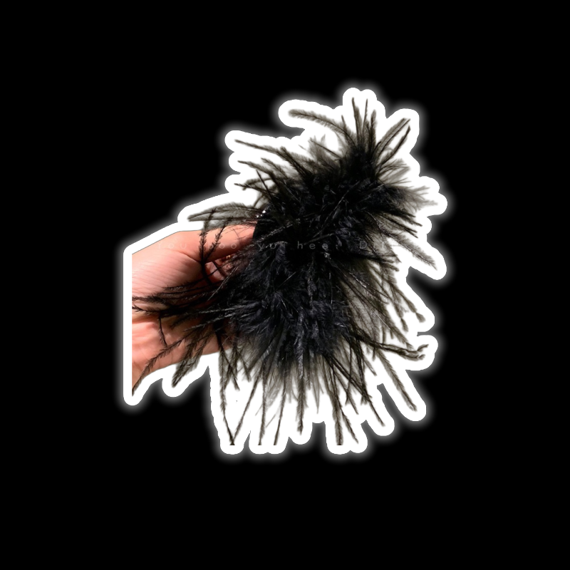 Feather Hair Claw