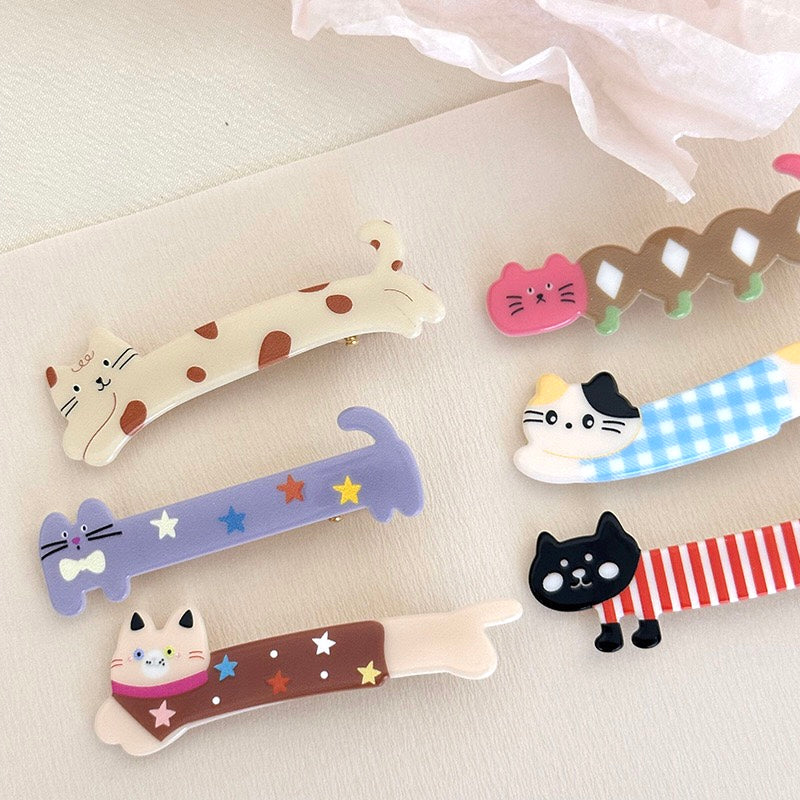 Meow Hair Clip - Cute Cat Snap Clip (6 Styles)