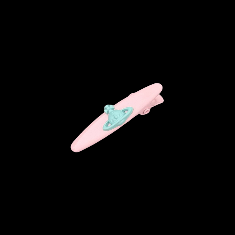 Cosmic Cutie Hair Clips - 5-Color Mini Planet Series (Summer Vacation Edition)