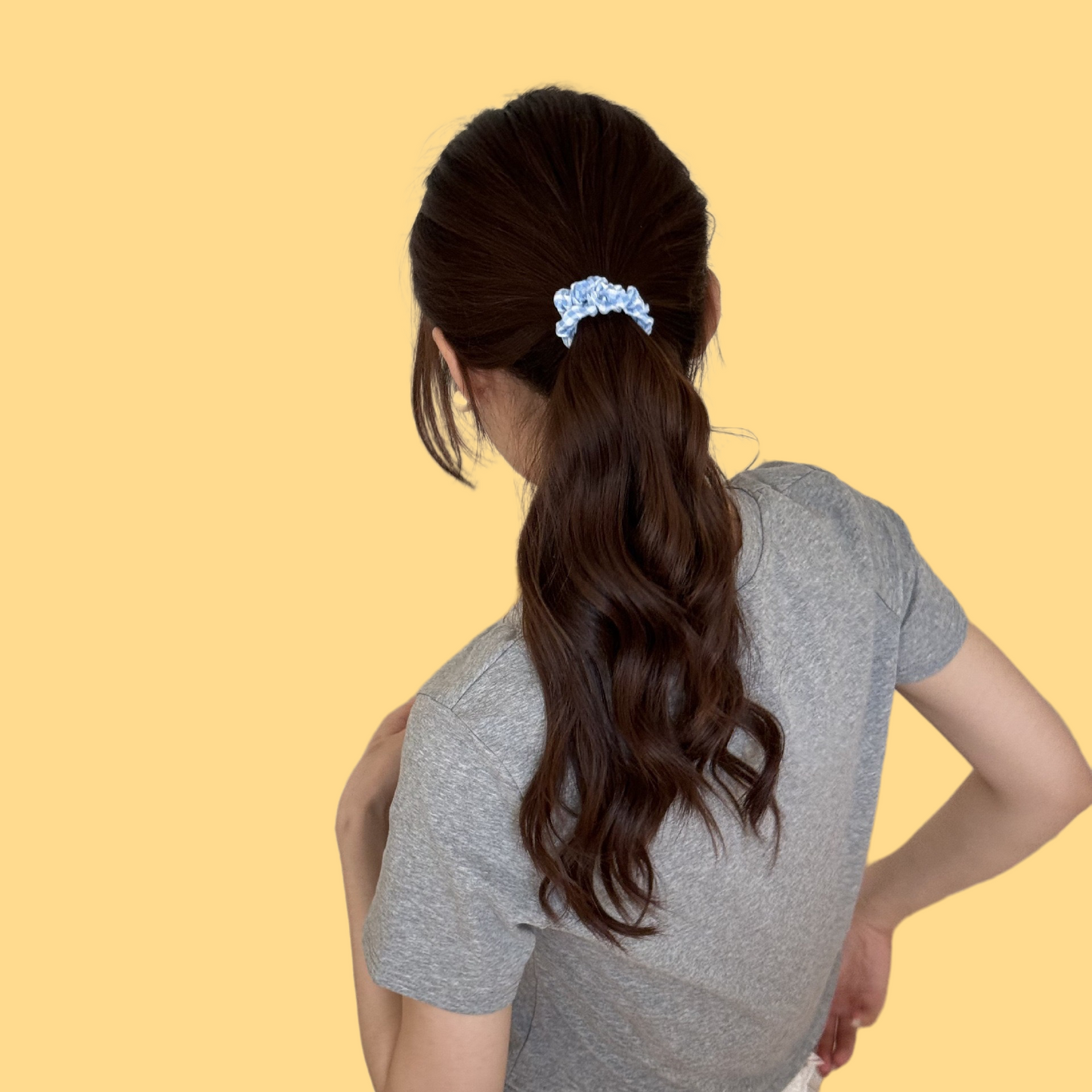 Style Summer Checkered Hair Ties - 5 Colors