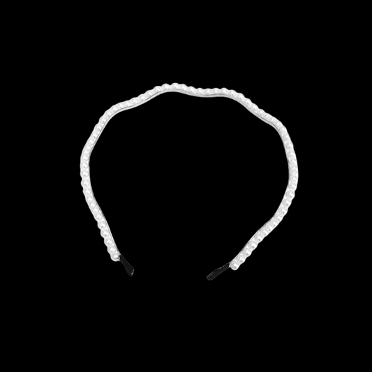 Elegant Freshwater Pearl Headband