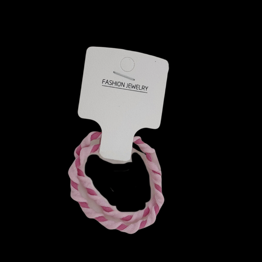 Braided Candy Hair Ties - High-Stretch Duo Pack (5 Playful Colors)