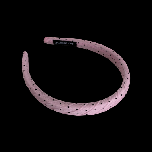 Bohemian Dot Headband - Crinkle Gauze Hairband (6 Colors)