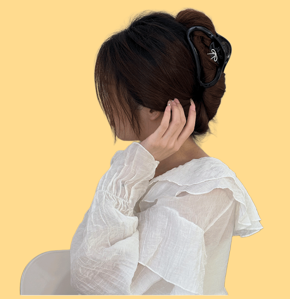 Jelly-Color Cloud Hair Claw (5 Colors)