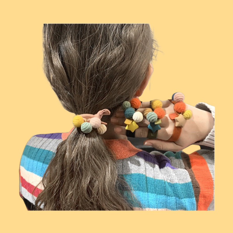 Korean Star Hair Ties - Cute & Stretchy