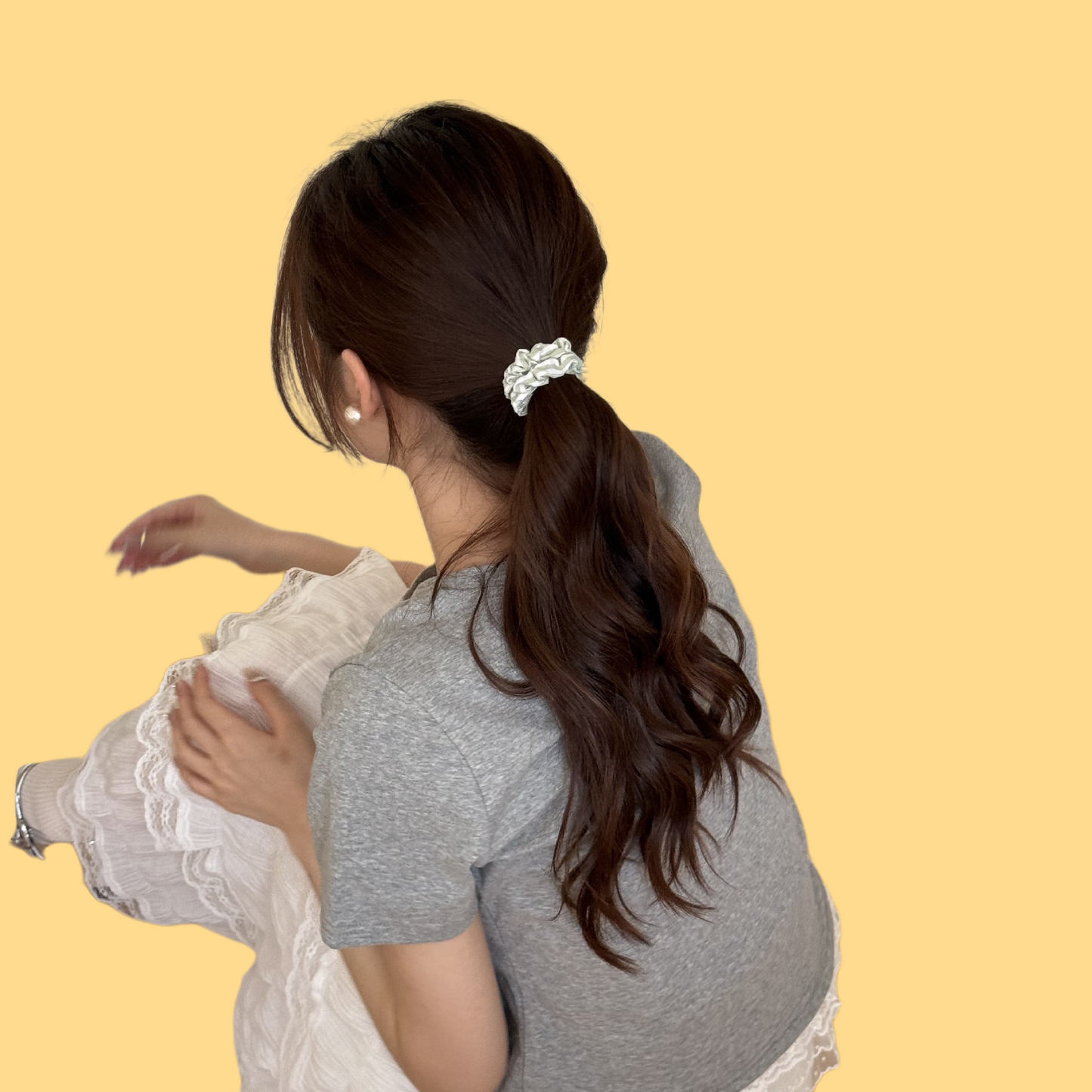 Style Summer Checkered Hair Ties - 5 Colors