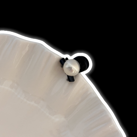 Pearl Mini Hair Claw - Petite Snap Clip (3 Colors)